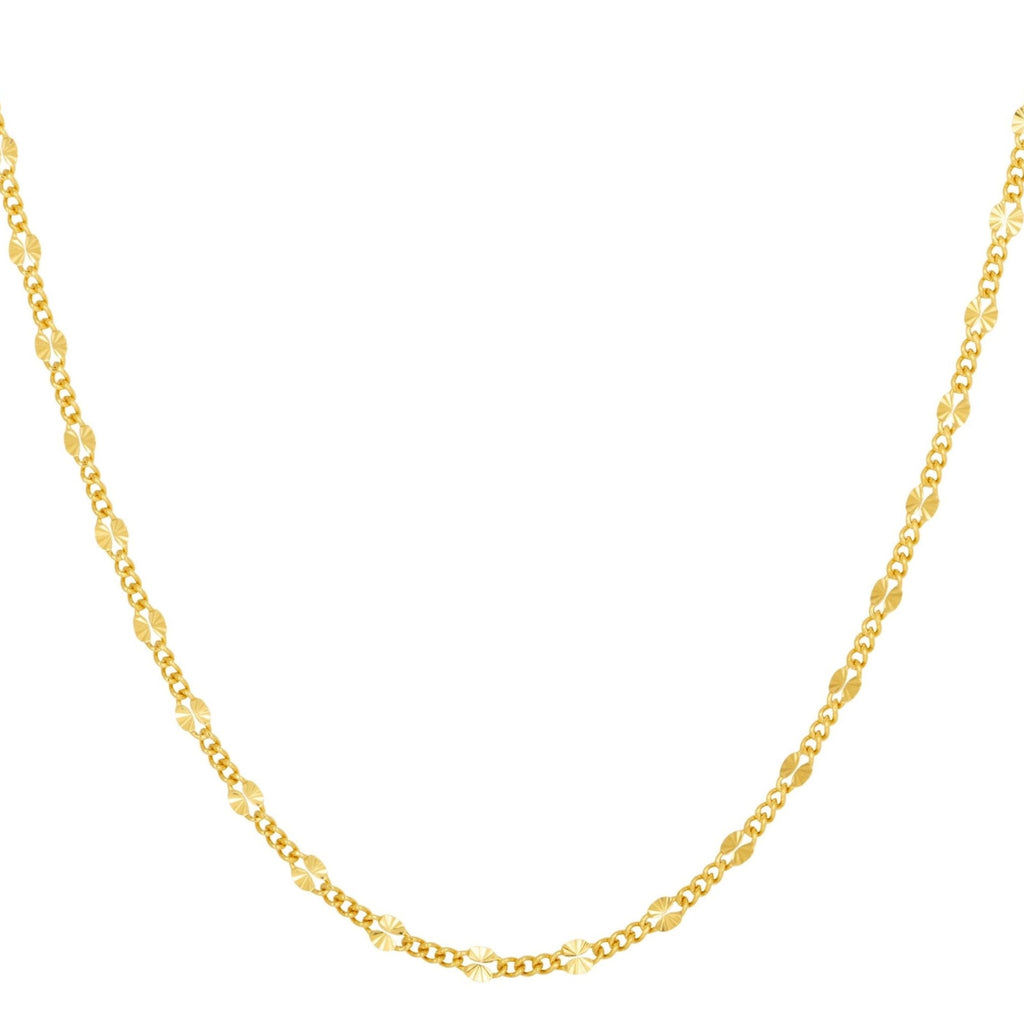 Starburst Gold Layering Necklace