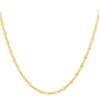 Starburst Gold Layering Necklace
