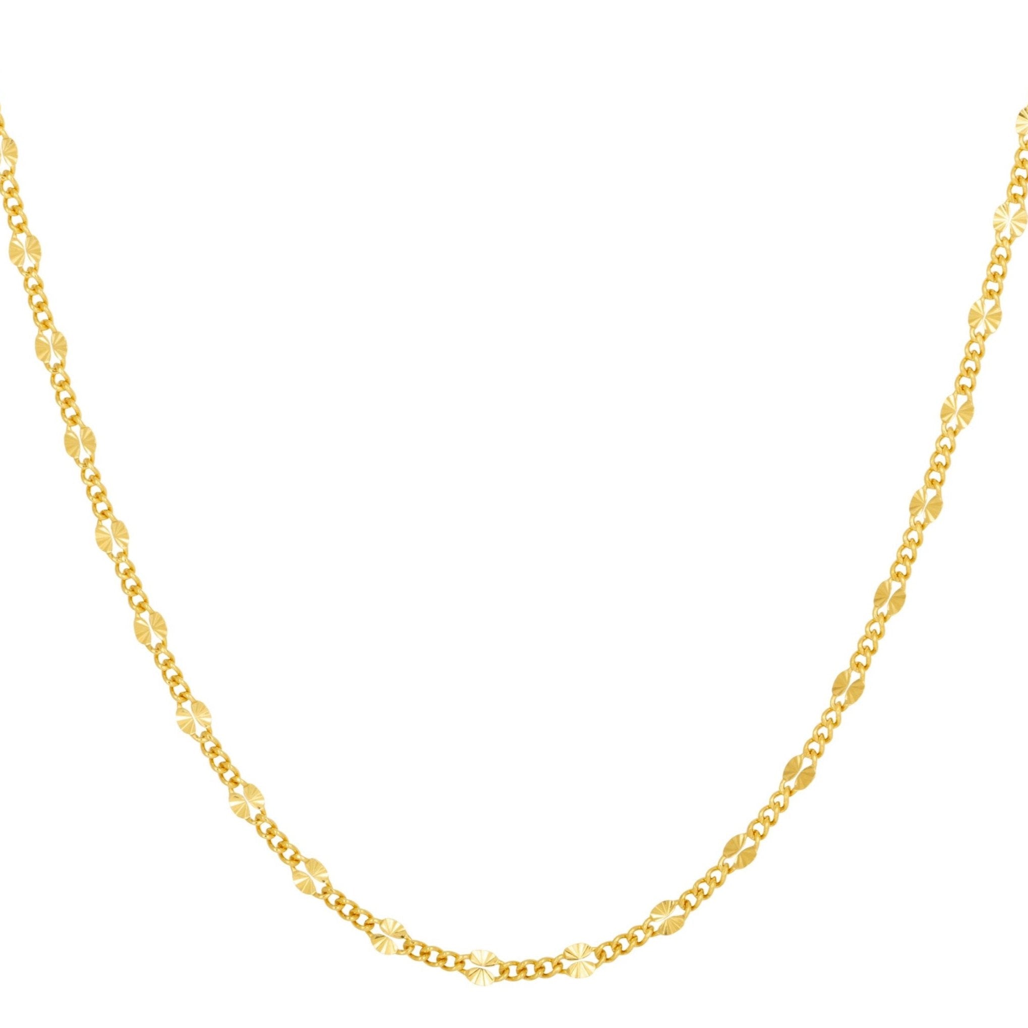 Starburst Gold Layering Necklace