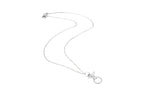 Humming Bird Sterling Silver Chain Necklace