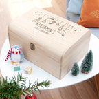 Personalised Baby's First Christmas Eve Chest