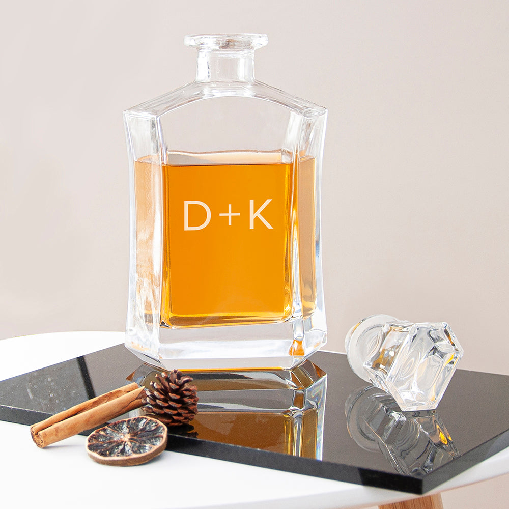Personalised Luxury Initials Decanter