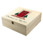 Personalised Festive Door Christmas Box