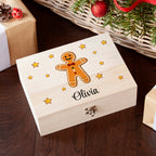 Personalised Gingerbread Man Christmas Eve Box