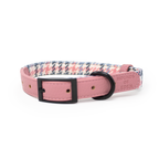 Pink Houndstooth Dog Harness (XXS-XS)