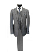 Grey Slim Fit 3-Piece Suit