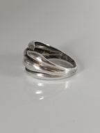 Silver Steed Ear of Grain Silver Ring