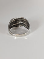 Silver Steed Ear of Grain Silver Ring