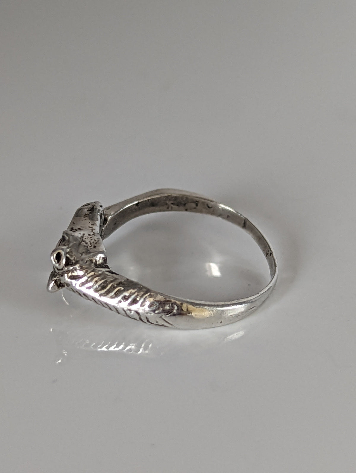 925 Silver Horse Head & Hoof Ring – Equestrian Gift for Him or Her