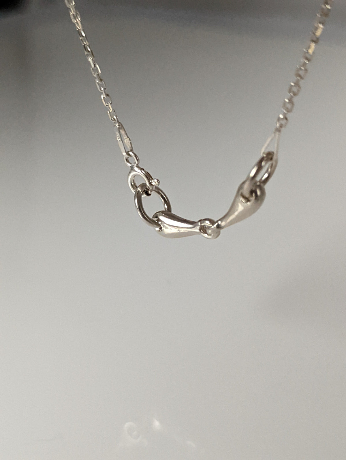 Silver Steed Snaffle Necklace