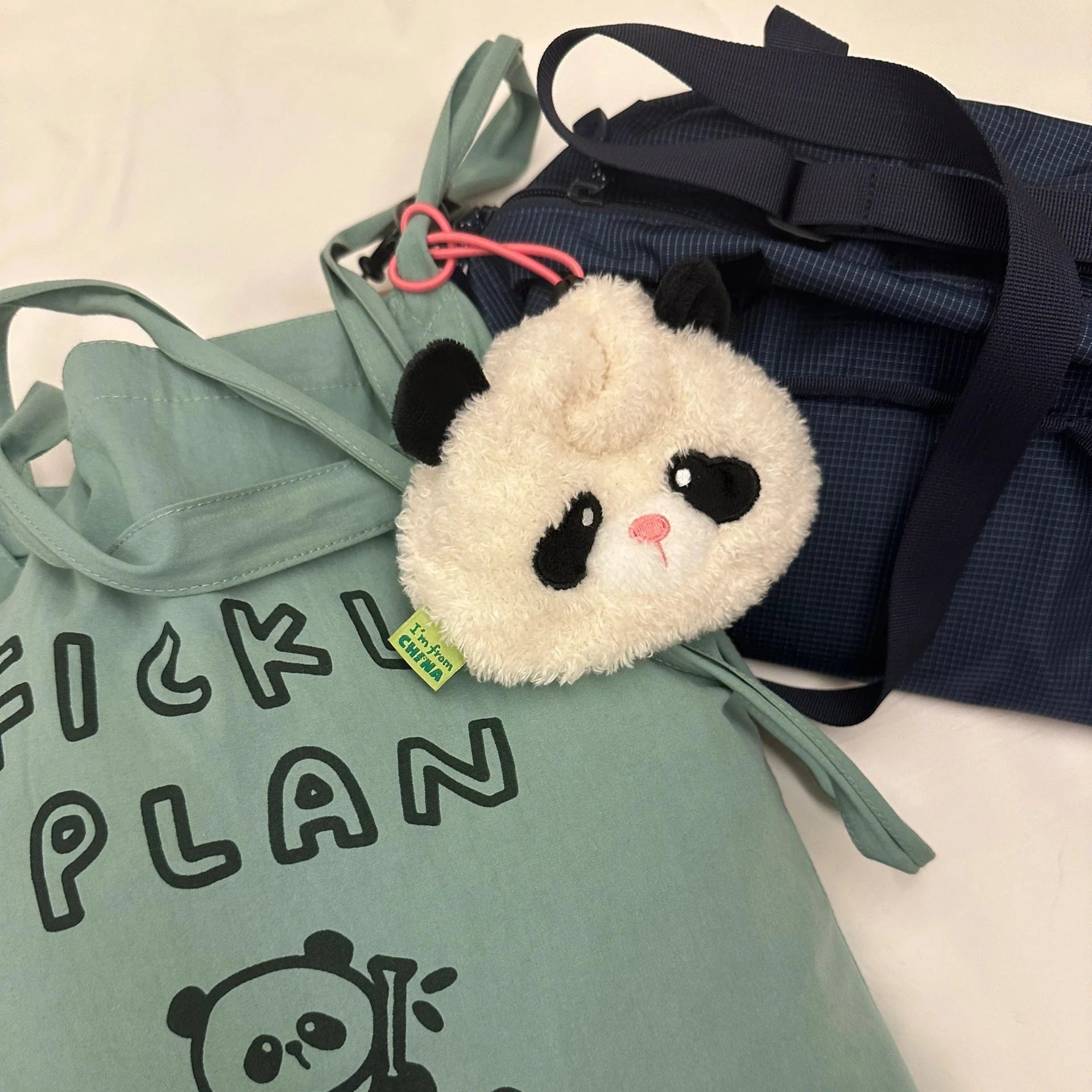 Fickle Plan | Panda Soft Bag