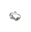 Sea Slug Ring – Handmade Sterling Silver 925 with Freshwater Pearl