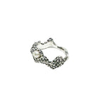Sea Slug Ring – Handmade Sterling Silver 925 with Freshwater Pearl