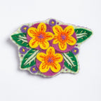 Penelope Flower Felt Craft Brooch Kit for Beginners