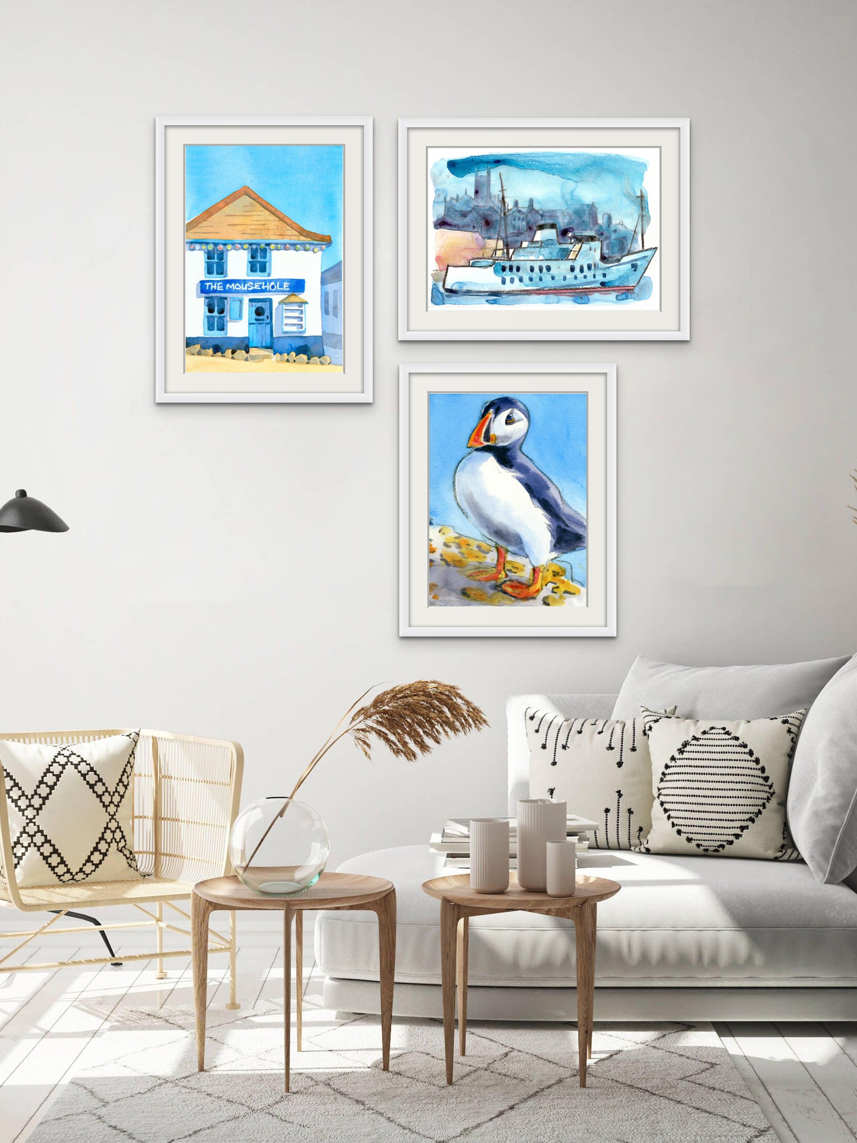 The Scillonian - Giclée Watercolour Print