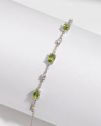 Mini Set 2 - Peridot Jewellery Set in Sterling Silver