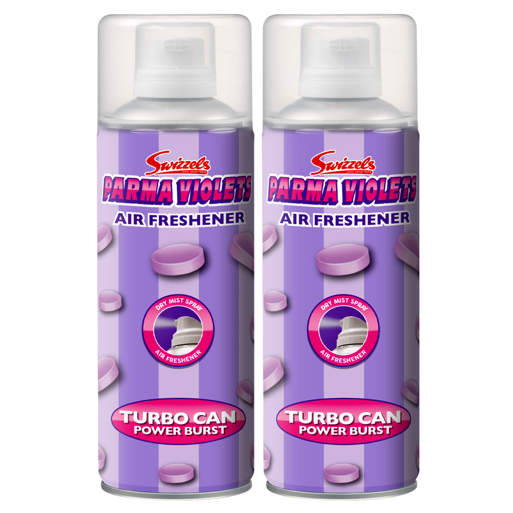 Swizzels Turbo Can Spray – Parma Violets