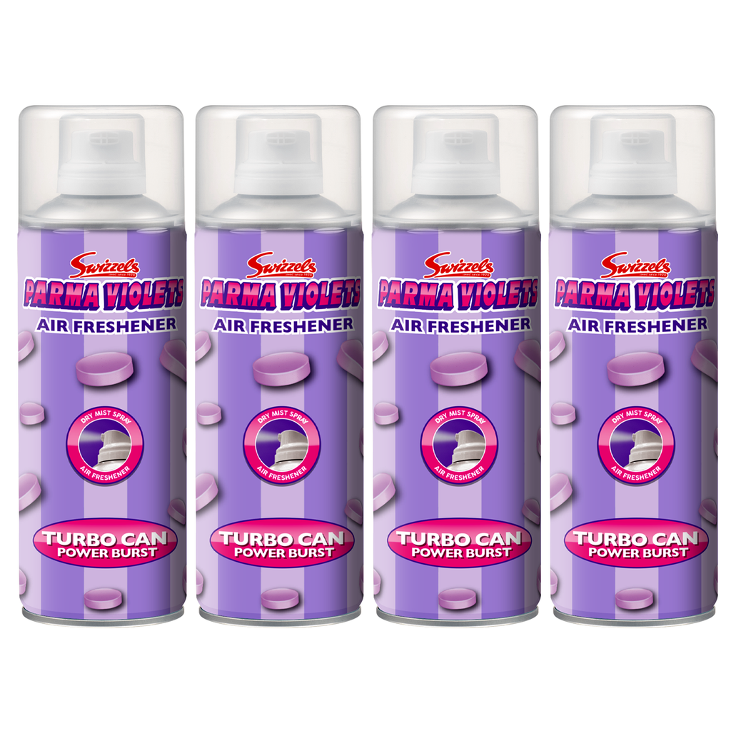 Swizzels Turbo Can Spray – Parma Violets