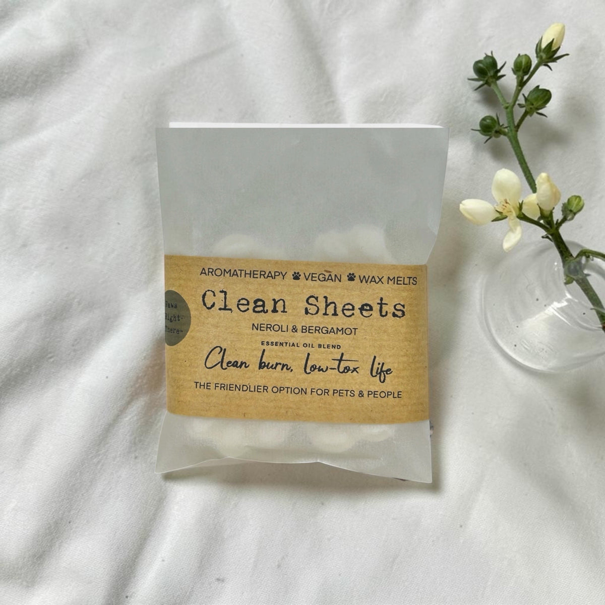 ‘Clean Sheets’ aromatherapy wax melts