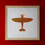 Poppy Spitfire Print