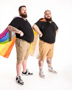 Pride Flag Buckle-Free Belt