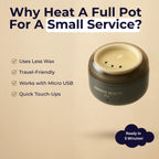 Mini Professional Wax Heater – USB Powered for Home & Mobile Use