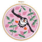 Puffin Cross Stitch Kit for Beginners