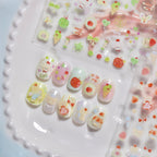 Hello Claws | Bear And Puppy Nail Deco Sticker