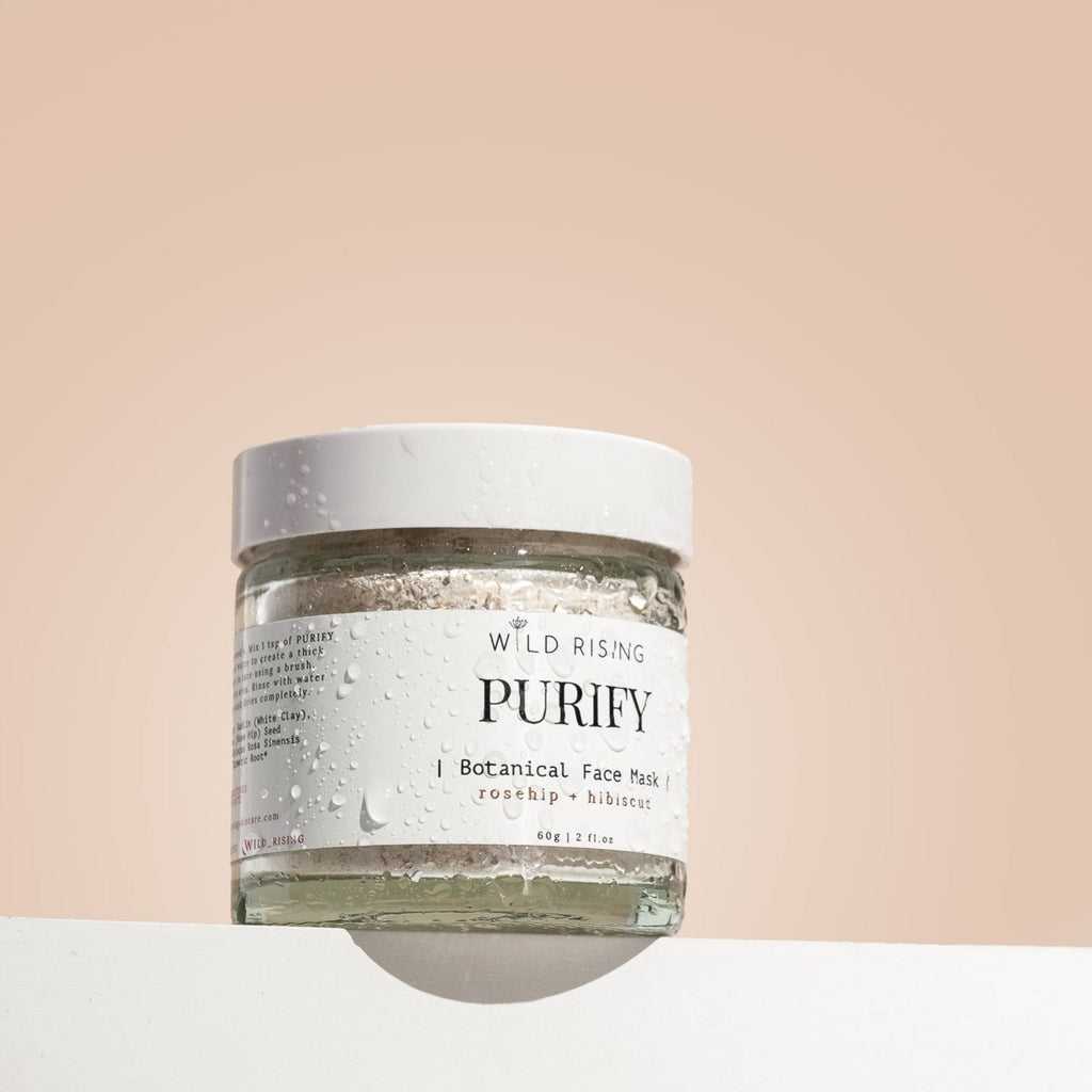 Purify - Hibiscus & Rose Hip Clay Face Mask
