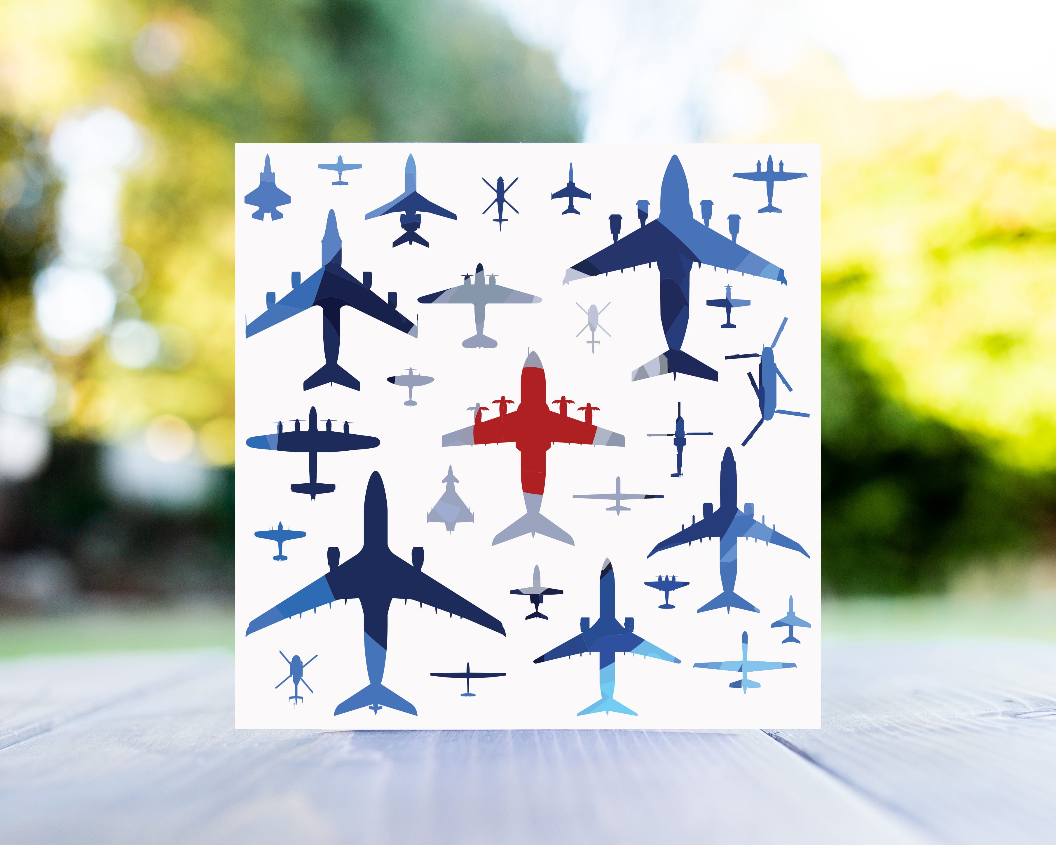 Aircraft of the RAF Greeting Card