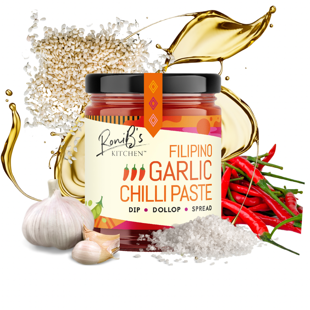 Filipino Garlic Chilli Paste with Scotch Bonnets | Great British Food Awards Gold Winner | 190ml