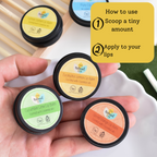 Lemon Sorbet Natural Lip Balm | Vegan, Hydrating & Nourishing | Plastic-Free, Handmade Lip Care