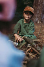 Organic Cotton Tracksuit - Forest Green