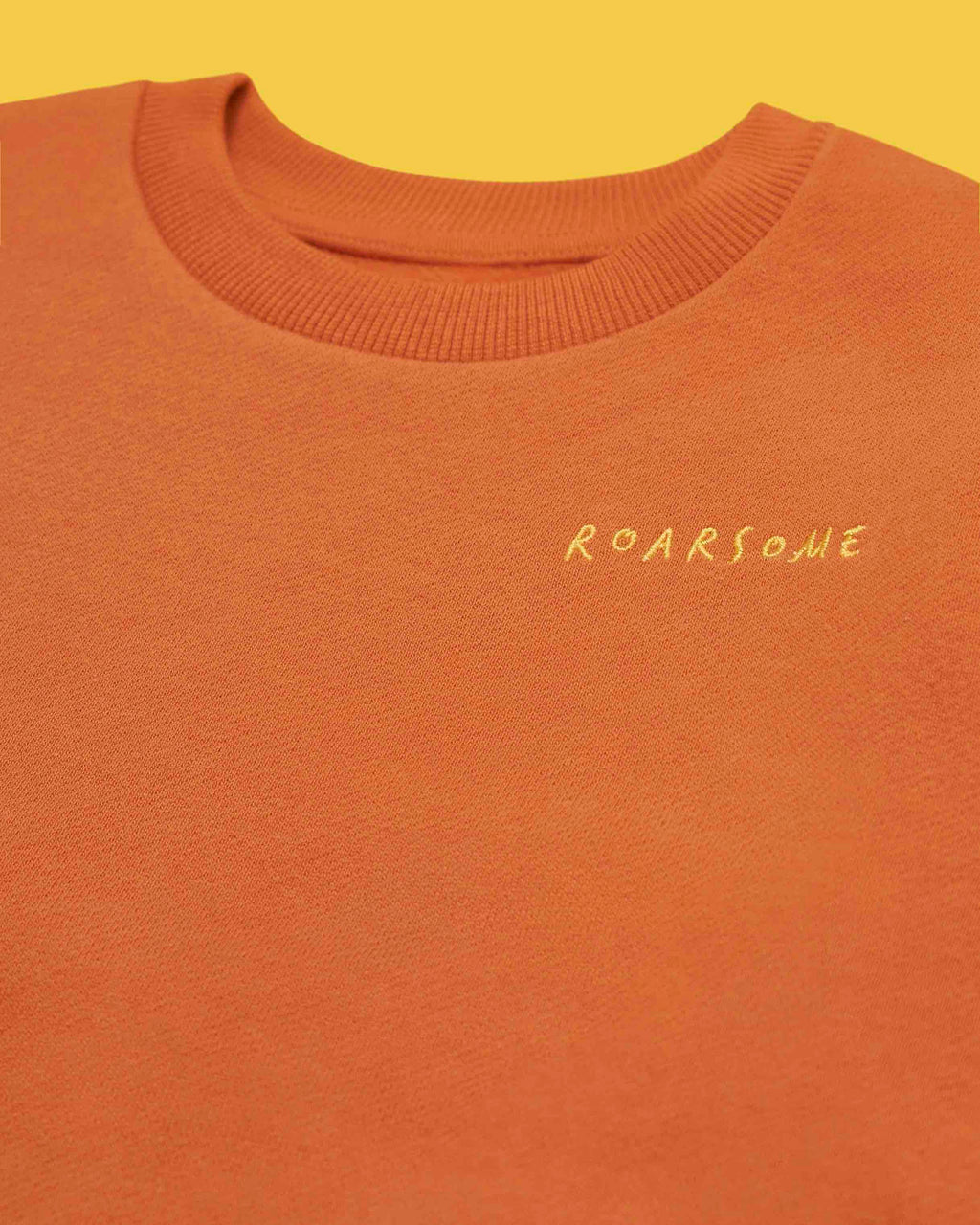 Organic Cotton Tracksuit - Burnt Orange