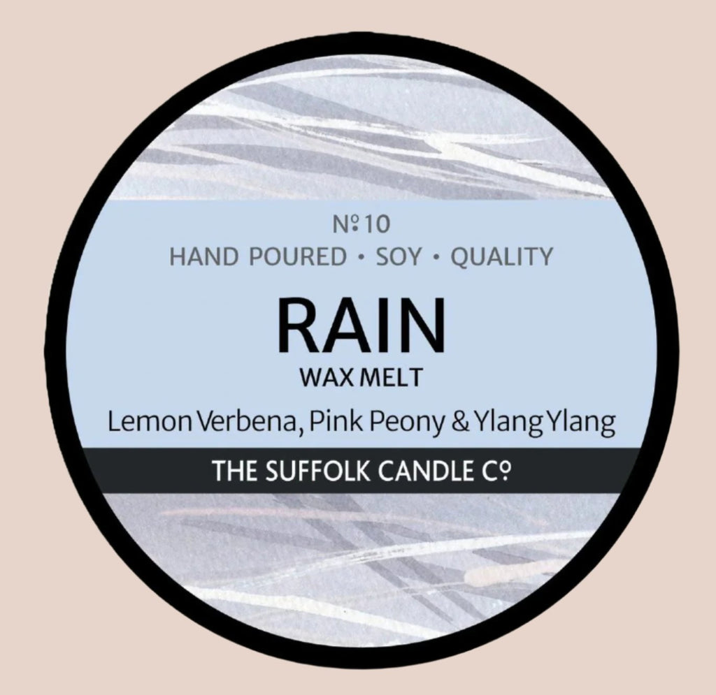 RAIN - Lemon Verbena, Pink Peony and Ylang Ylang - handmade wax melt - 50g