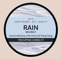 RAIN - Lemon Verbena, Pink Peony and Ylang Ylang - handmade wax melt - 50g