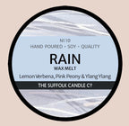 RAIN - Lemon Verbena, Pink Peony and Ylang Ylang - handmade wax melt - 50g