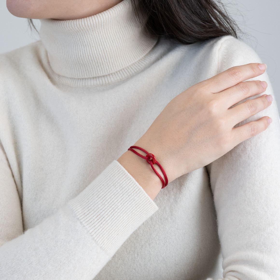 Coral Soho Cord Bracelet