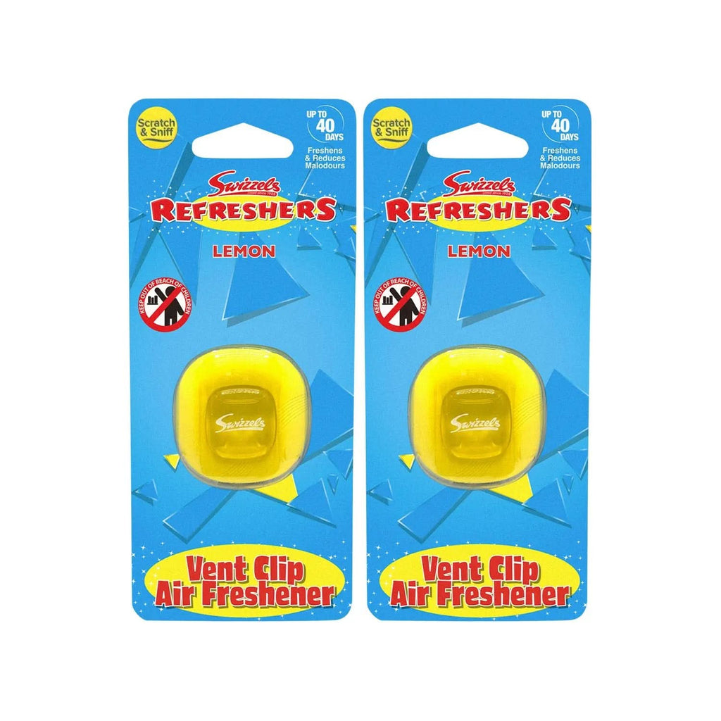 Swizzels Lemon Refreshers Single Vent Clip Car Air Freshener