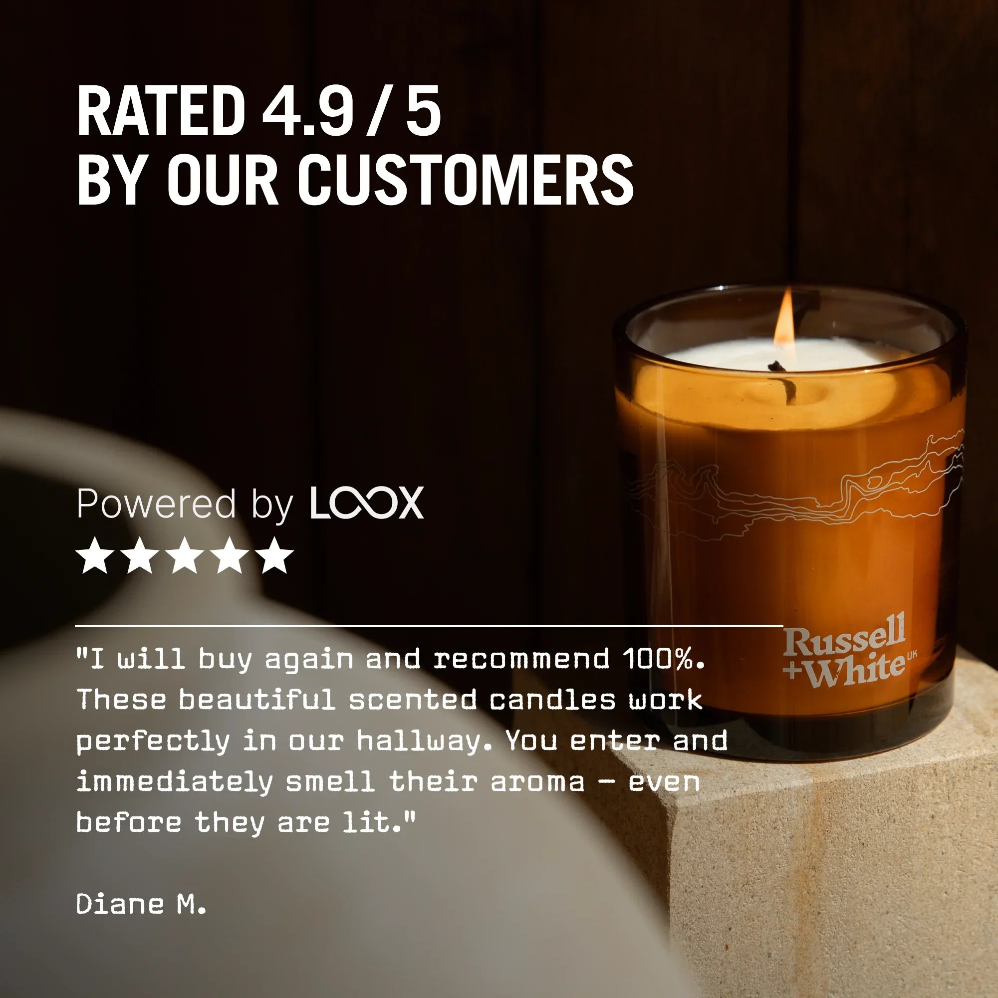 Medina Rose 250g Scented Soy Candle