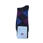 Ripley Argyle Merino Socks - 4 Pair Bundle 1 (£14 per pair)