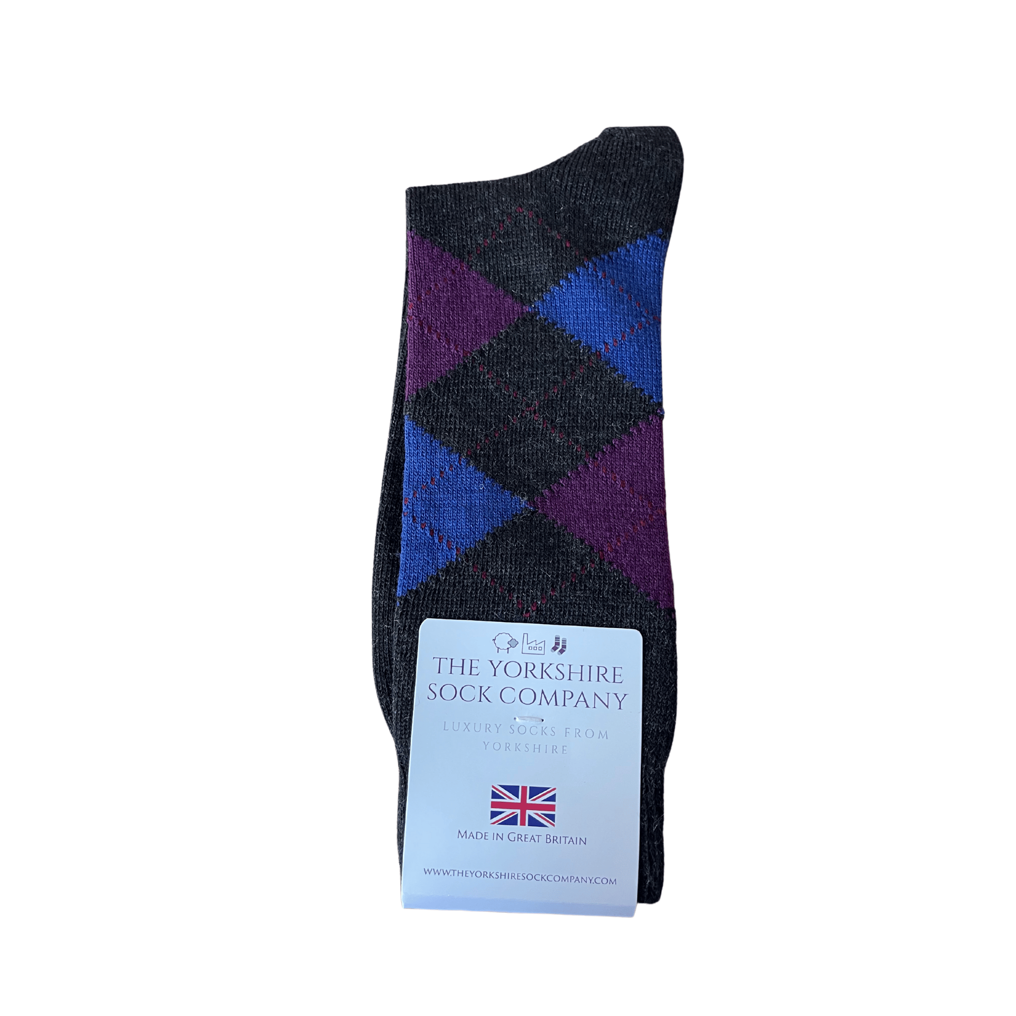 Ripley Argyle Merino Socks - 6 Pair Bundle (£14 per pair)
