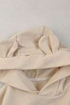 Cozy Nozi Bear Hoodie Cream or Brown