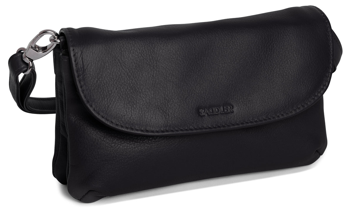 SADDLER Audrey Compact Leather Crossbody Bag & Clutch – Versatile & Stylish - Gift Boxed