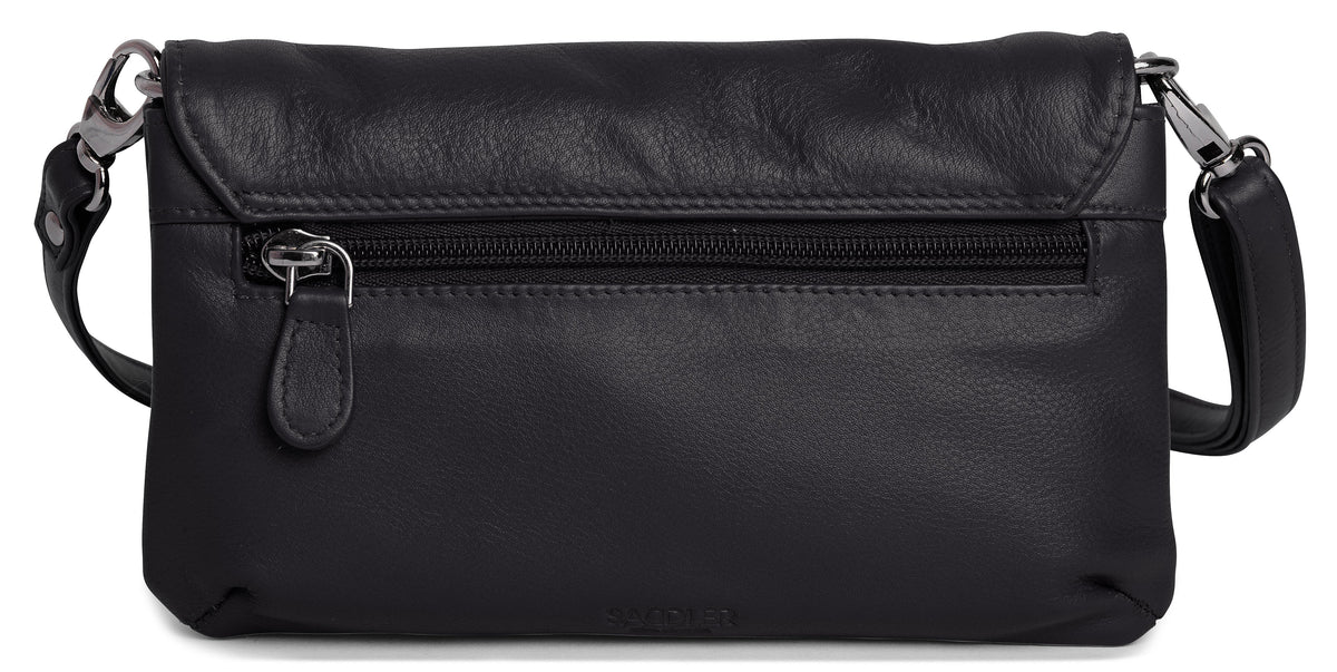 SADDLER Audrey Compact Leather Crossbody Bag & Clutch – Versatile & Stylish - Gift Boxed