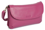 SADDLER Audrey Compact Leather Crossbody Bag & Clutch – Versatile & Stylish - Gift Boxed