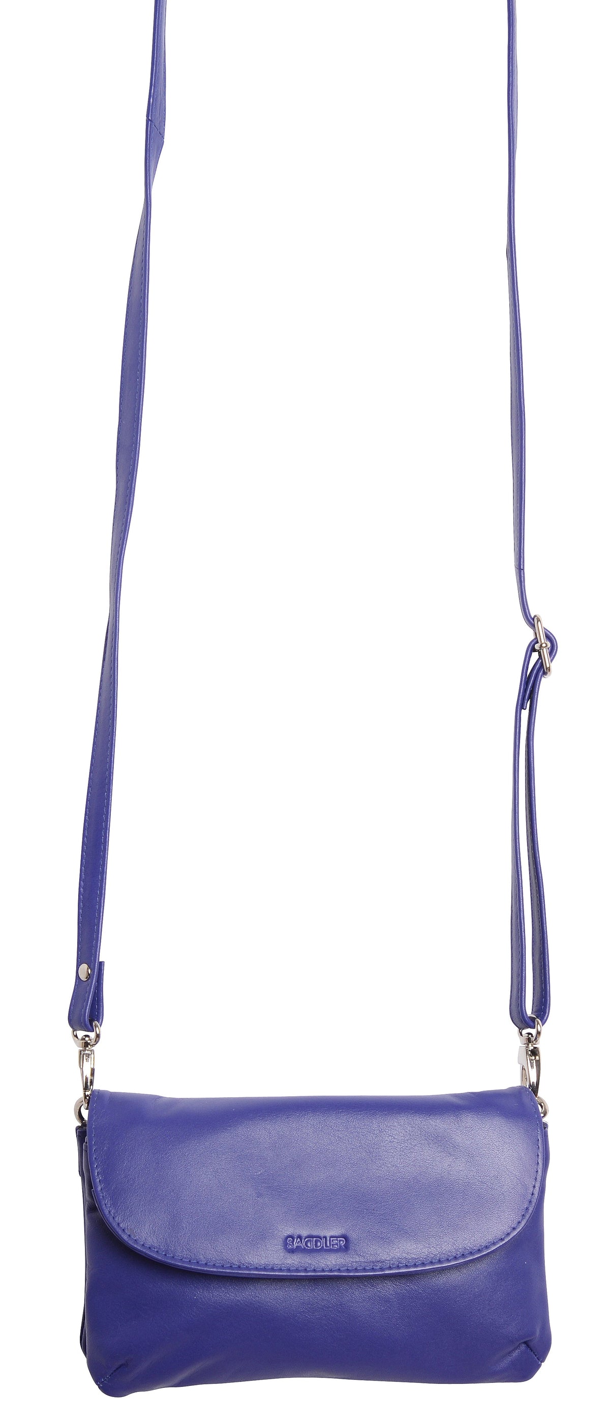 SADDLER Audrey Compact Leather Crossbody Bag & Clutch – Versatile & Stylish - Gift Boxed