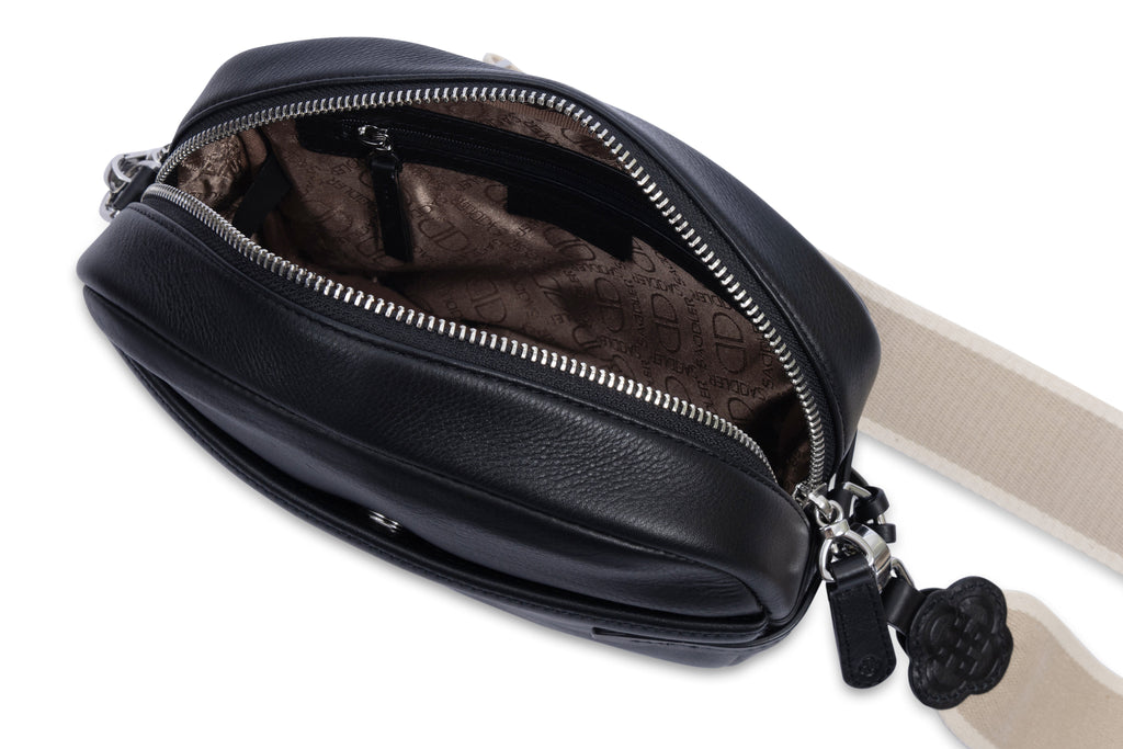 Laura Leather Camera Bag - Handmade by Saddler – Compact, Stylish & Practical