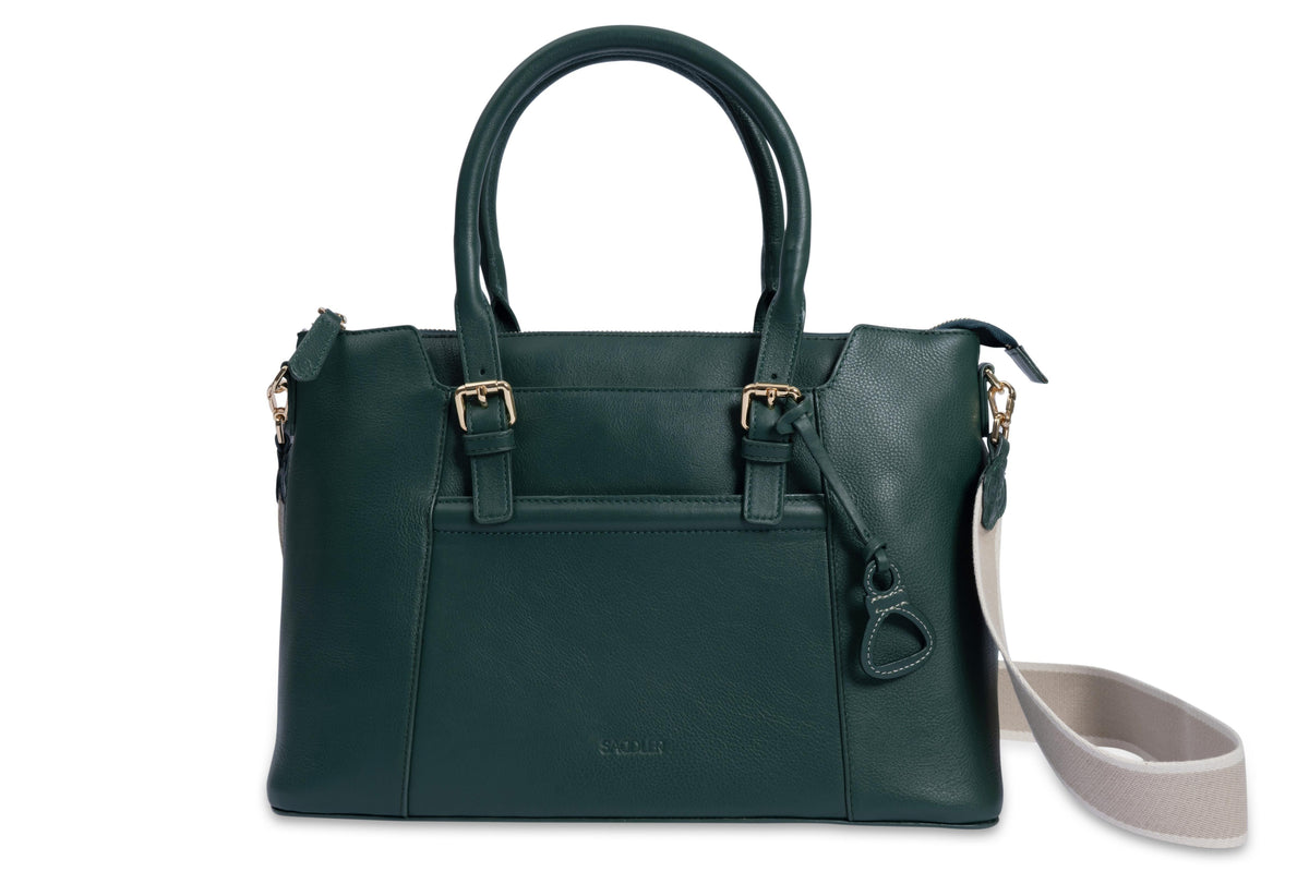Elizabeth Leather Workbag  - Handmade by Saddler - Practical, Spacious & Elegant Design