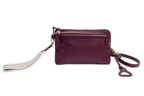 Heather Leather Clutch & Crossbody Bag - Handmade by Saddler  – Versatile & Compact